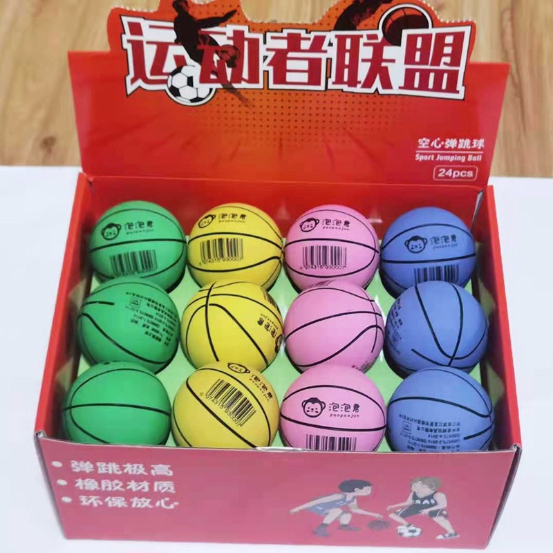 Bóng rổ mini 6cm nhiều màu sắc cho bé