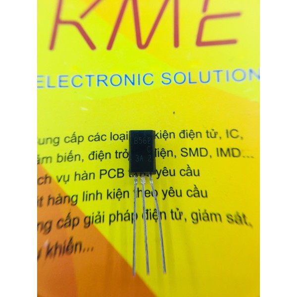 Transistor PNP cắm B562 PNP 20V 1A TO-92L
