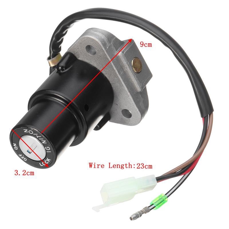 Ổ Khóa 3 Pin Cho Xe Yamaha Dt 125 R / Tzr 250 / Xt 350 / Xt 600