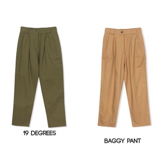QUẦN BAGGY XANH RÊU 19 DEGREE