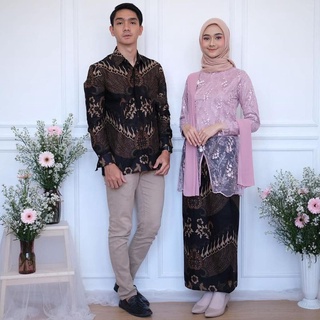 Áo sơ mi Javanese / áo batik / áo batik tốt nghiệp Javanese phong cách hiện đại cho cặp đôi