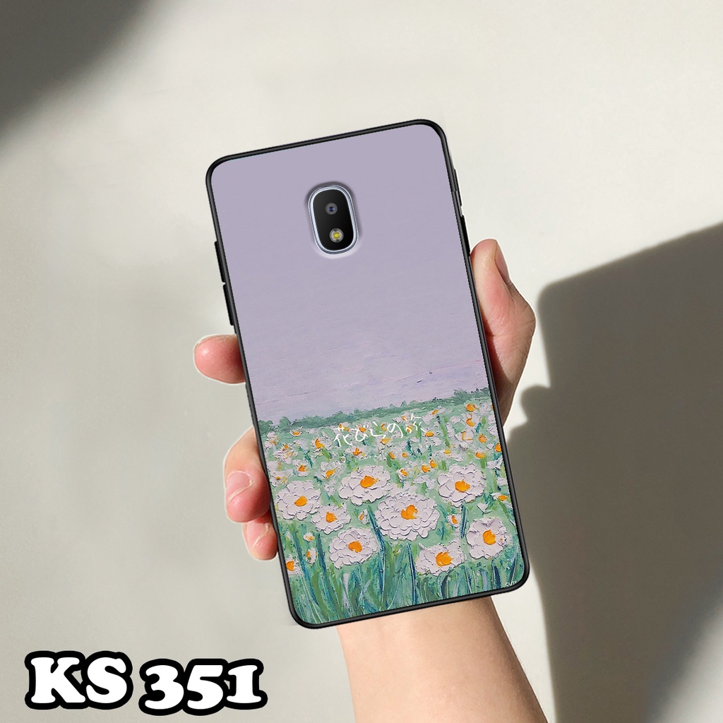 Ốp lưng Samsung J5 Prime - J5 Pro - J5 2015 - J5 2016 - Ốp Samsung in hình Cánh đồng hoa - Chất liệu TPU siêu bền
