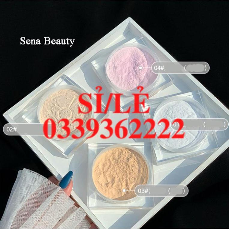 [ CHÍNH HÃNG ] Phấn phủ dạng bột kiềm dầu Maycheer màu ngọc trai trong suốt Senabeauty