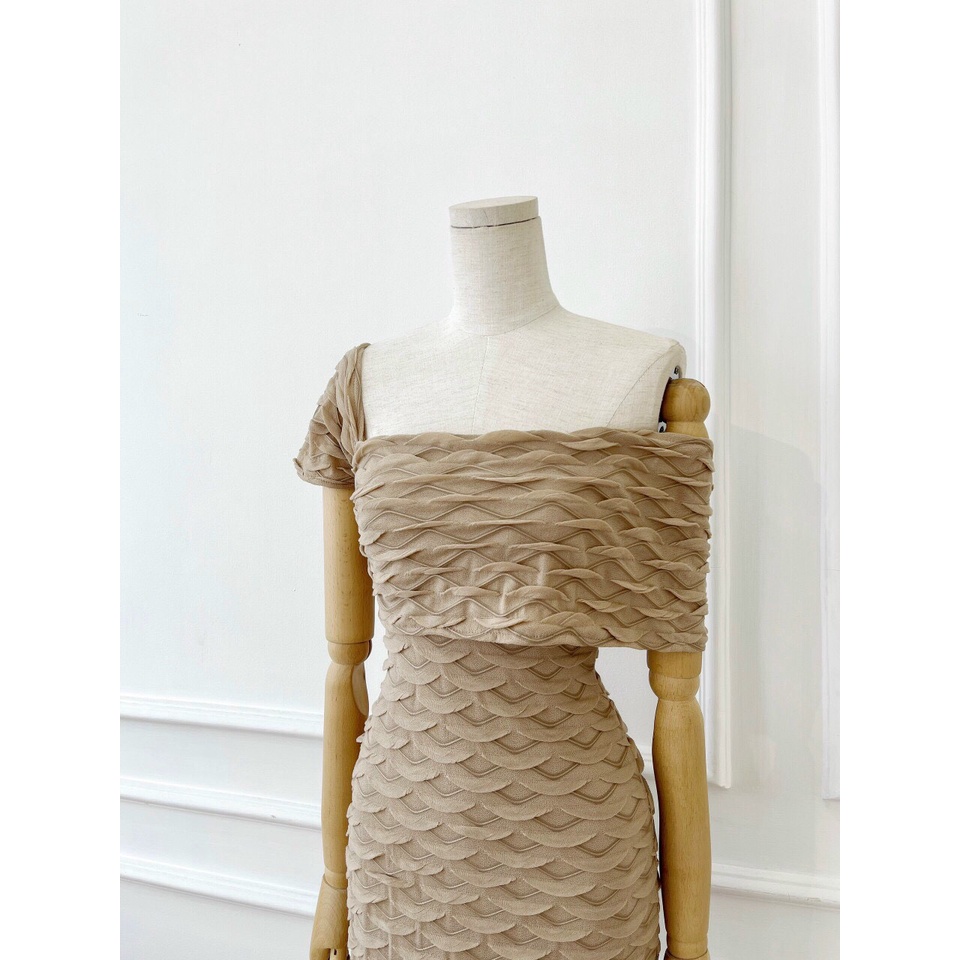 Đầm body lệch vai / Đầm dự tiệc hàng thiết kế