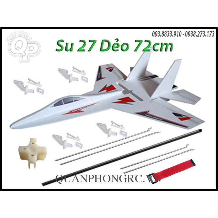 Combo kit/ Kit Su 27 MMP dẻo Size 72cm va đập tốt