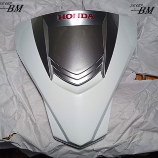 Mặt nạ 2 tầng wave 110 ( màu trắng bạc )