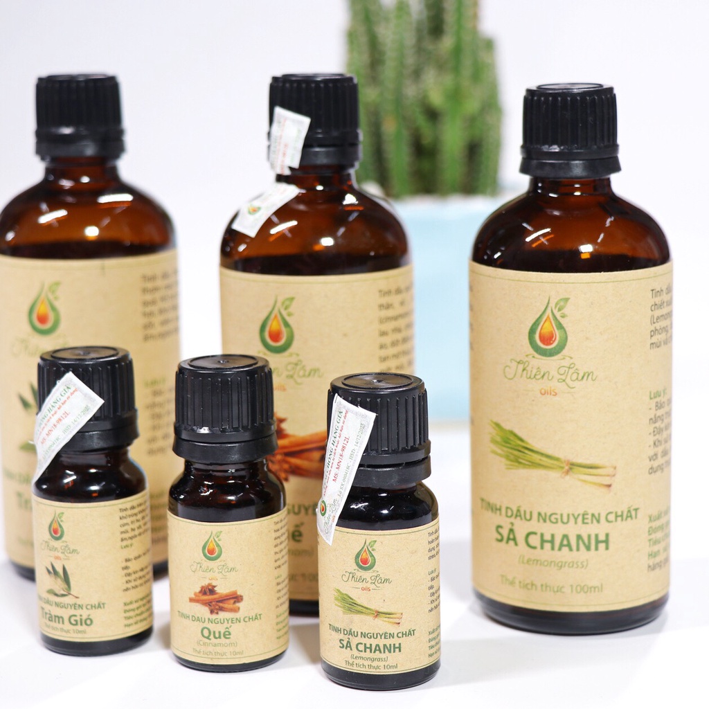 Giá sỉ 100ml Tinh dầu nguyên chất Thiên Lâm khử mùi, thơm phòng,để tử quần áo