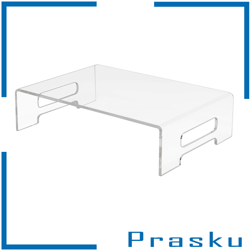 [PRASKU]Clear Monitor Stand Platform Laptop Printer Riser Bed Tray Home Office | BigBuy360 - bigbuy360.vn