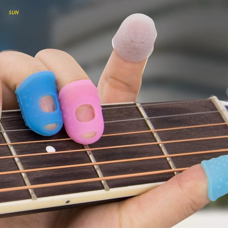 Vỏ bọc đầu ngón tay cái làm bằng silicon chống trượt dùng khi chơi đàn guitar