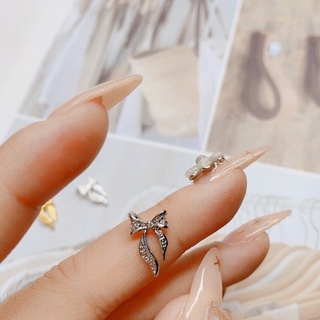Charm nơ đính móng-phụ kiện charm nail