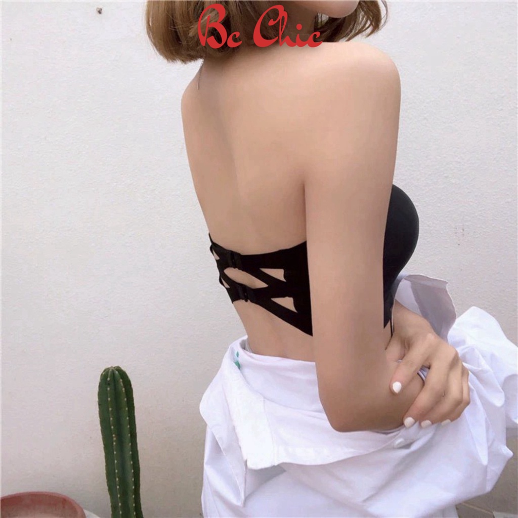 Áo Lót Nữ Đúc Su cài sau Không Gọng Nâng Ngực - Áo Ngực Nữ tôn vòng một gợi cảm mẫu B269 BC_CHIC LINGERIE