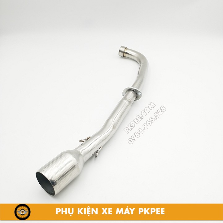Cổ Pô Lon Tăng Inox Gắn Dream, Wave, Xe Trung Quốc, xe 50cc, Vario. Click - PKPEE