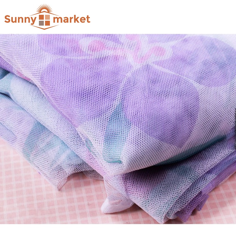 Mùng ngủ bông không cửa 1m8x2m họa tiết ngẫu nhiên