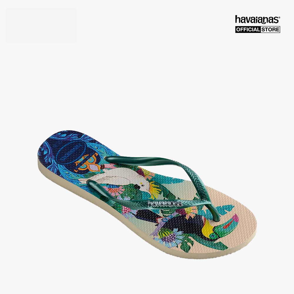 HAVAIANAS - Dép nữ Slim Tropical 4122111-7907