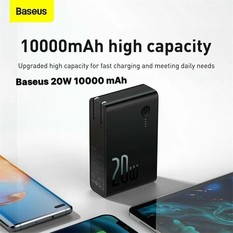 Củ sạc Baseus 20W kiêm sạc dự phòng 10000 mAh