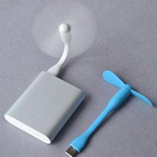Quạt Mini Dùng Nguồn USB 2 Cánh Uốn Dẻo