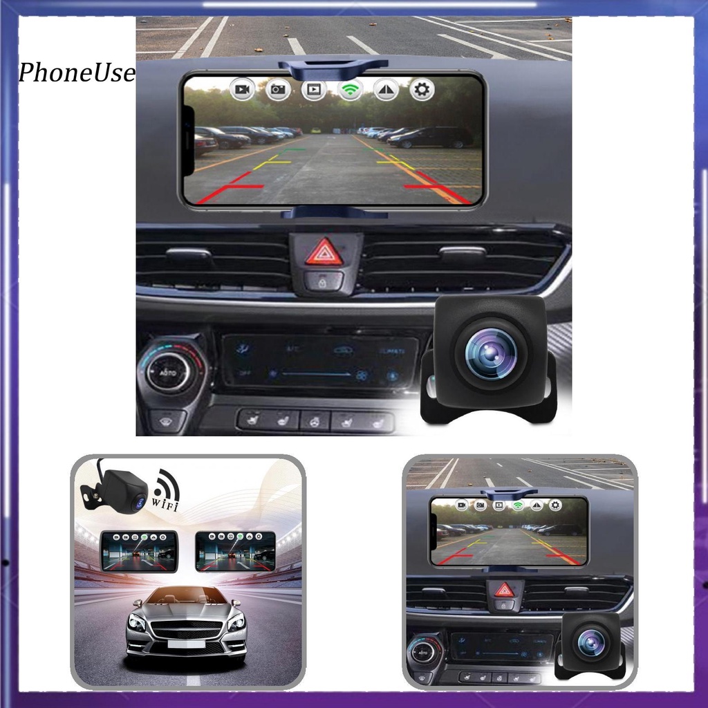 Camera chiếu hậu kết nối wifi bằng PU dễ lắp đặt cho xe hơi
