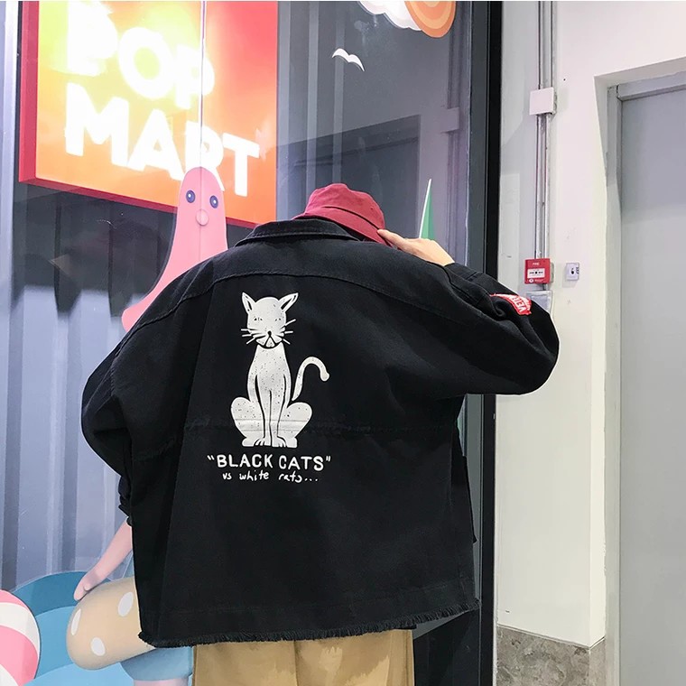 ÁO KHOÁC KAKI NAM HÌNH MÈO SOÁI CA SIÊU BẢNH HAIPHUONGFASHION | BigBuy360 - bigbuy360.vn