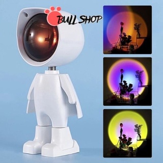 Đèn Hoàng Hôn Phi Hành Gia - Quay Tiktok - Ánh Sáng Nhiều Màu - Đèn Led Trang Trí - Hot trend 2021