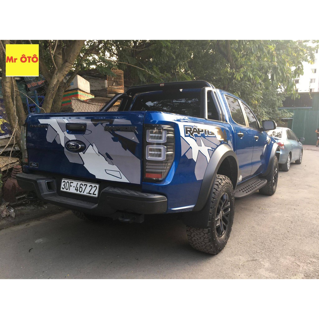 [ Loại 1 ] Rèm Che Nắng Xe Ford Ranger/ Ranger Raptor - Hàng Loại 1, có hút nam châm, BH 24 tháng