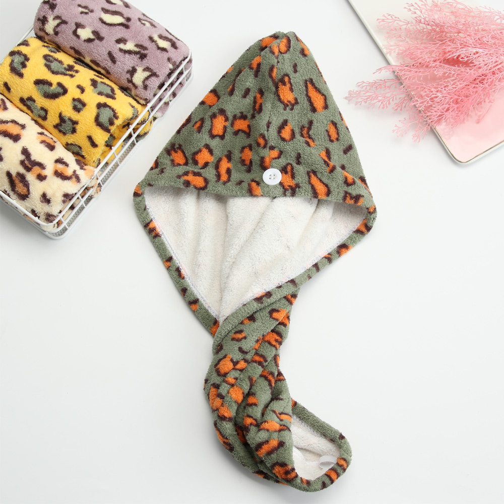 Khăn Tắm Sợi Siêu Thấm Hút Họa Tiết Da Báo