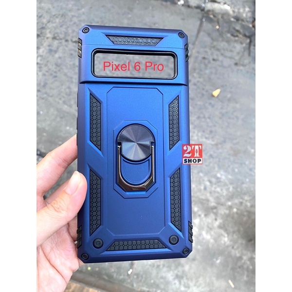 ỐP LƯNG CHỐNG SỐC GOOGLE PIXEL 6 PRO CÓ CHÂN CHỐNG INOX GỌN NHẸ