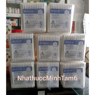 Combo 10 gói Tăm bông Kotton  (42 que/gói) -Bông Bạch Tuyết