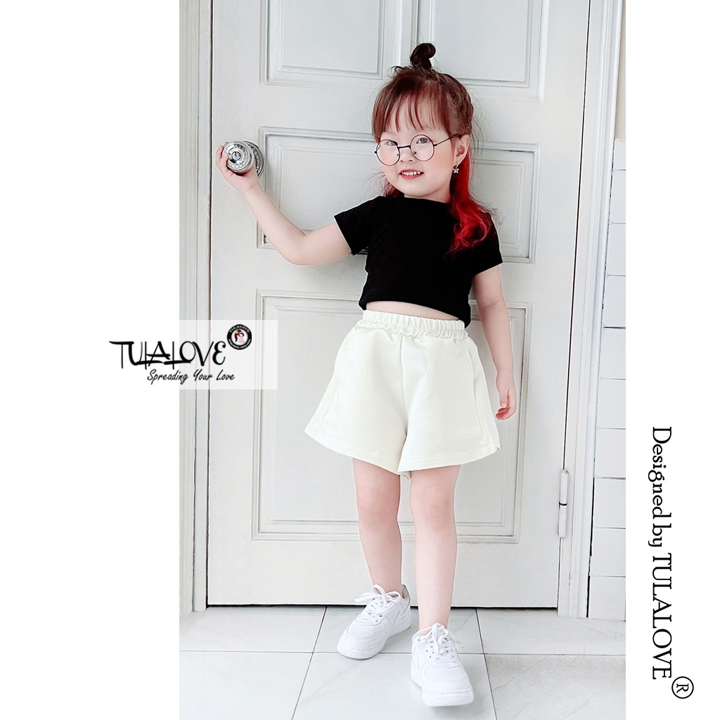 Quần Sooc Phồng Cho Bé Gái TulaLove Vải Taffta, Quần Short Bé Gái Tulalove