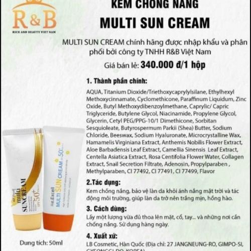 Kem chống nắng daily beauty hàn quốc nâng tone,  kiềm dầu cho da dầu mụn, da nhạy cảm 60ml