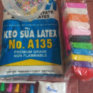 Bộ kit làm slime bơ 6 món