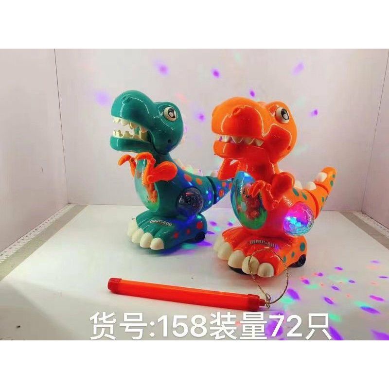 Đèn lồng khủng long chạy pin có nhạc có đèn phát sáng cho bé chơi Trung Thu