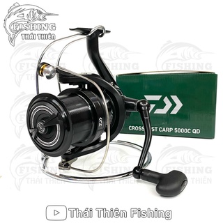 Máy câu cá daiwa crosscast carp 5000c qd