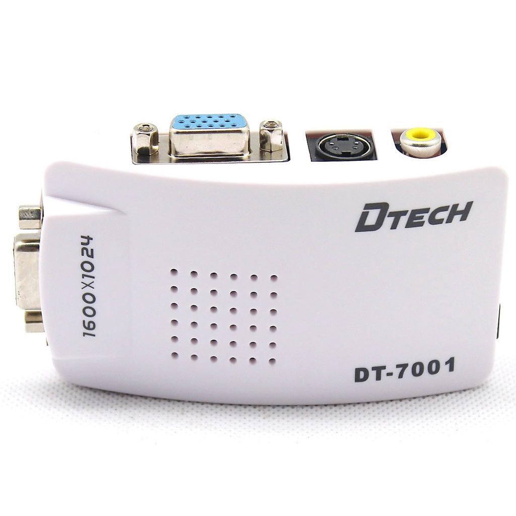 Bộ chuyển tín hiệu VGA - AV Dtech 7001 - Converter VGA to AV DT 7001