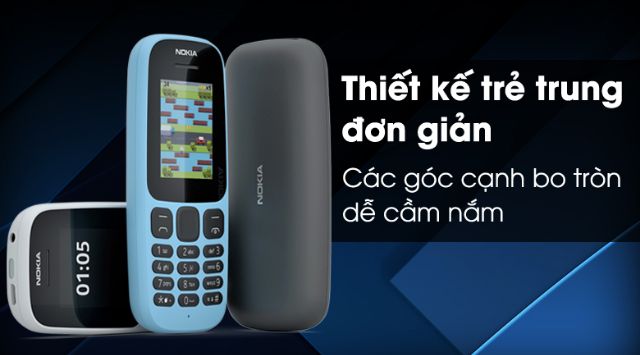 Điện thoại Nokia 105 1 Sim (2017) | BigBuy360 - bigbuy360.vn