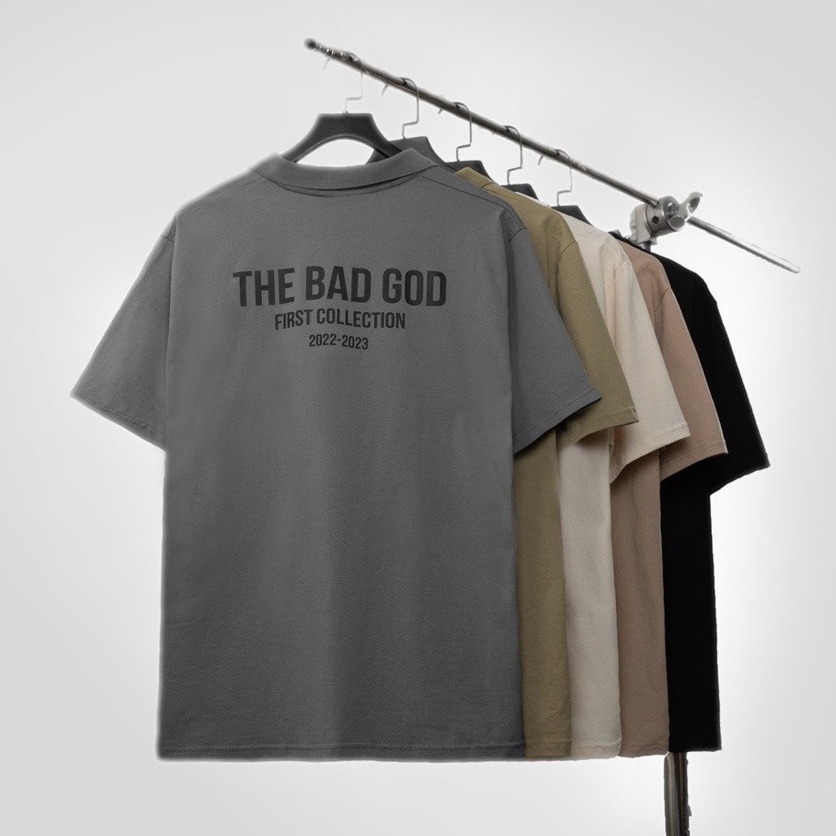 Áo thun polo The Bad God Braille