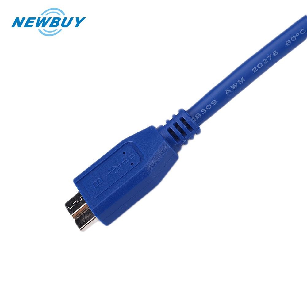 Dây Cáp Kéo Dài 1m Usb 3.0 A Tới Micro B Dành Cho Ổ Cứng Hdd Tốc Độ Cao