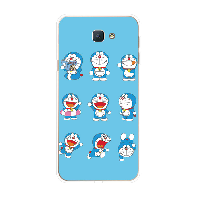 Ốp lưng TPU mềm Samsung Galaxy J2 J5 J7 Prime Doraemon hoa văn