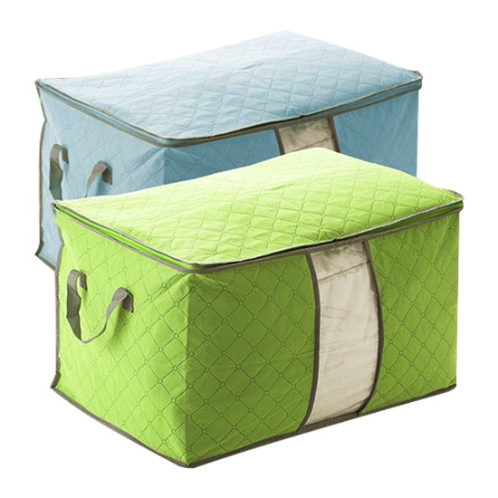 Túi vải đựng quần áo, túi vải đựng chăn màn, đồ dùng cỡ lớn chống ẩm mốc