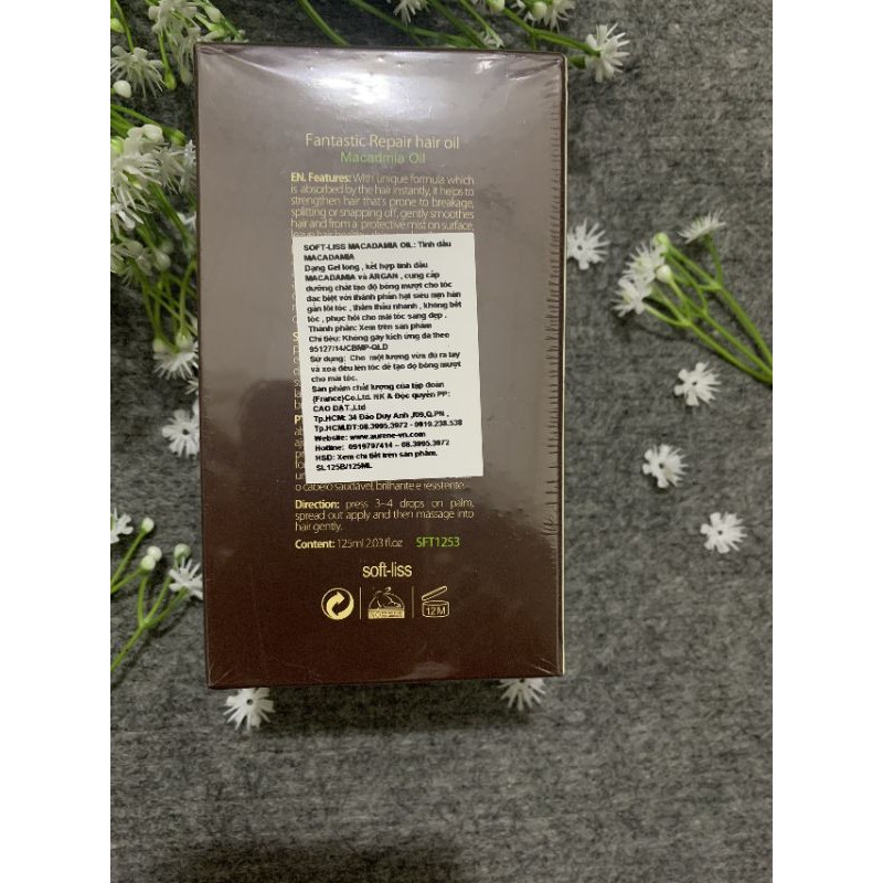 Ttinh dầu dưỡng tóc aurane chai tròn hương macadmia | BigBuy360 - bigbuy360.vn