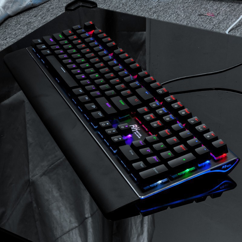 Bàn phím cơ Royal Kludge RK-S108 chính hãng Led RGB, Blueswitch