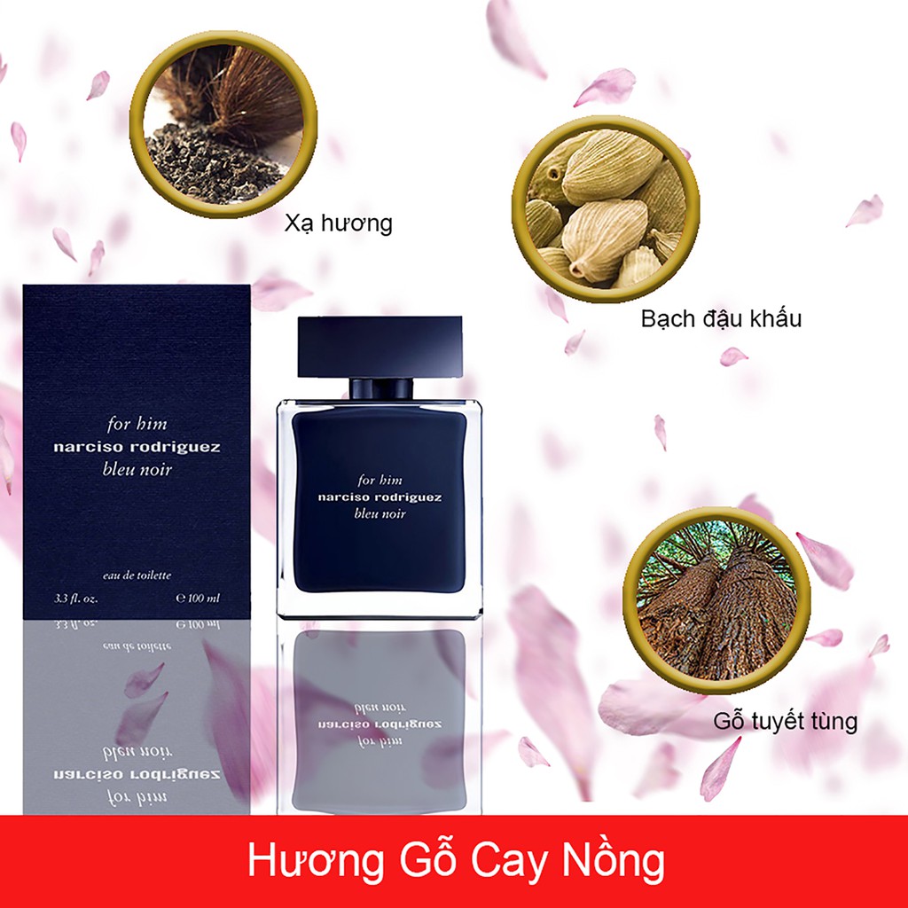 Nước Hoa Nam Narciso For Him Bleu Noir Chai 10ml | WebRaoVat - webraovat.net.vn