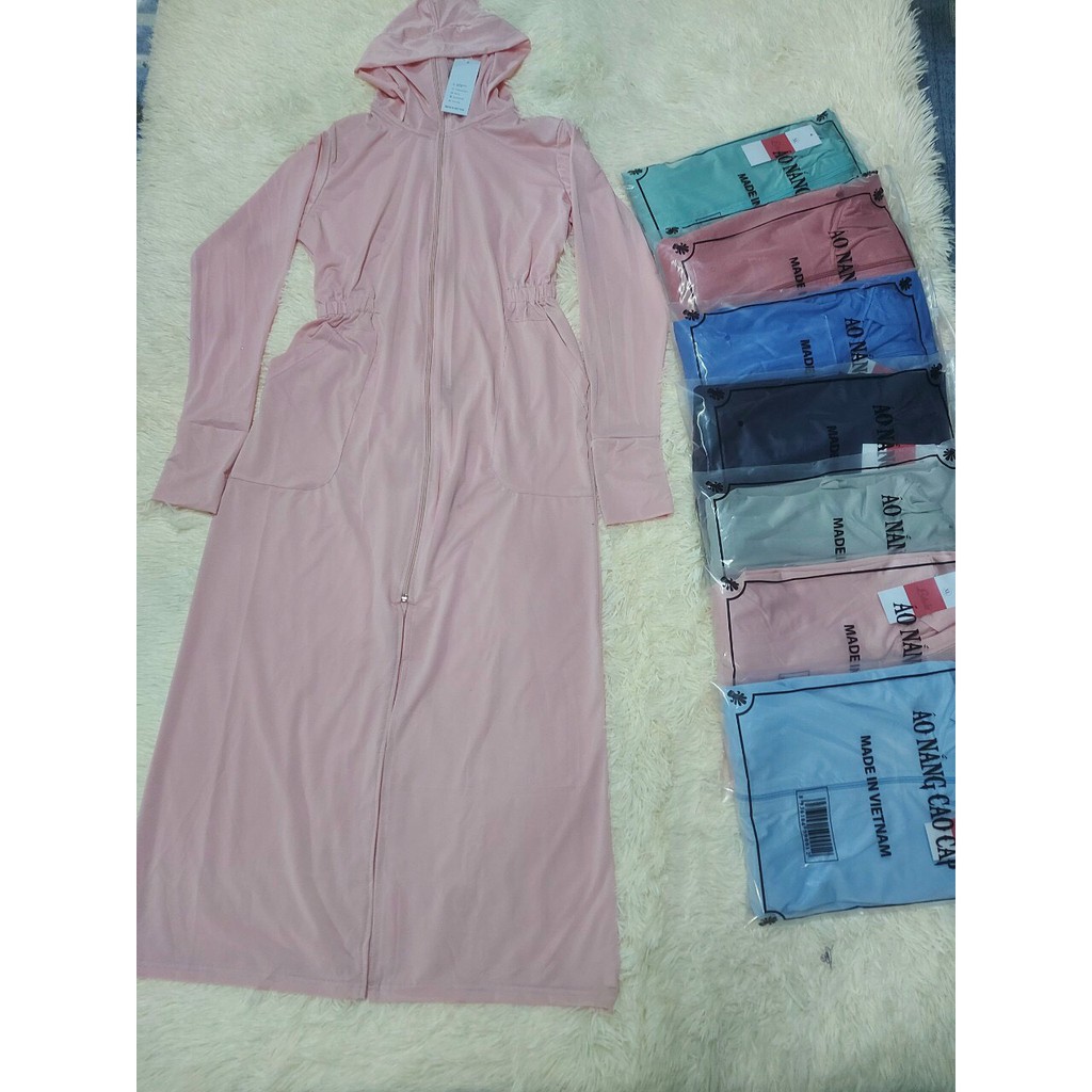 Váy Choàng Chống Nắng Vải Mát VNXK Chống Tia UV 7 Mầu có size L và XL 🧡 FREESHIP🧡