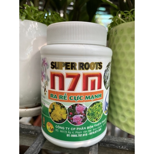 Phân bón lá Super Roots N7M kích rễ cực mạnh hủ 100g