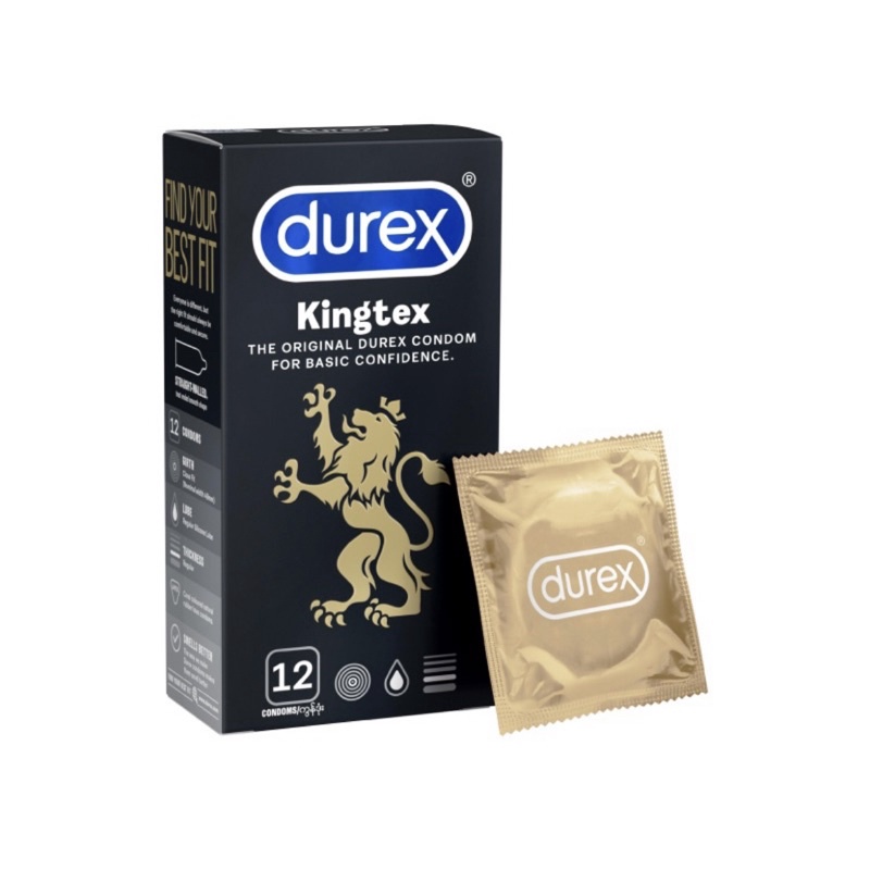 [ CHÍNH HÃNG] BAO CAO SU DUREX HỘP 12 BAO KINGTEX