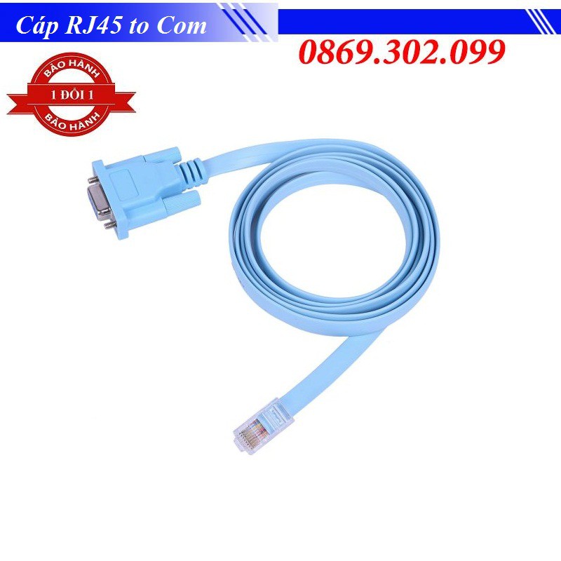 Cáp lập trình RJ45 to Com - Cable RJ45 to Com