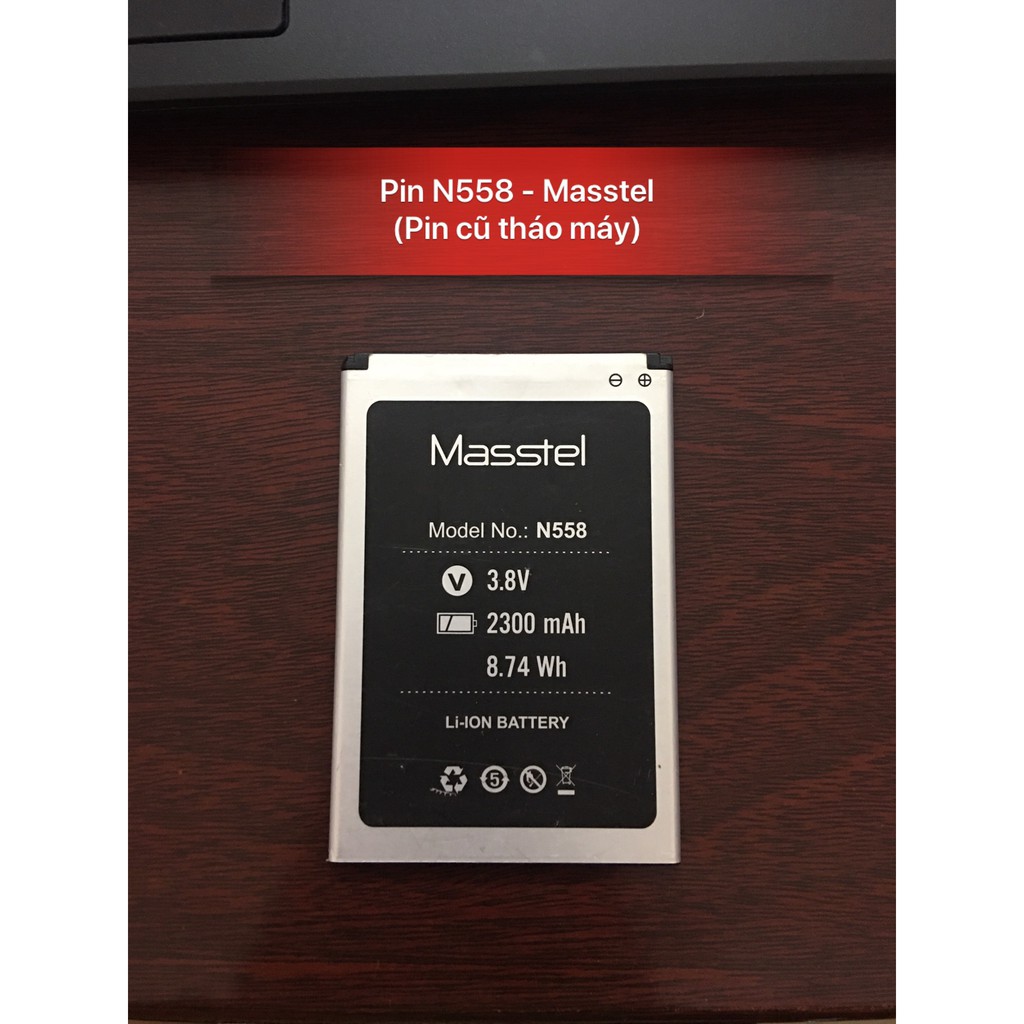 Pin N558 - Masstel (Pin hàng tháo máy)