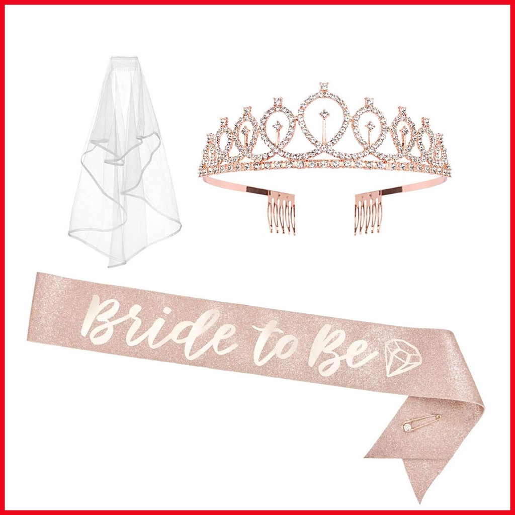 Băng Đeo Chéo In Chữ Bride To Be Sash Cho Cô Dâu