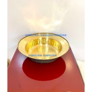 CHẬU ĐỒNG NGUYÊN CHẤT BẰNG ĐỒNG 100% KÍCH THƯỚC. 27cn