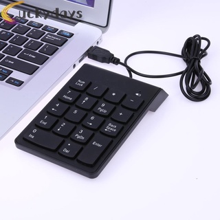 Bàn phím số 18 phím mini cổng USB cho laptop Note