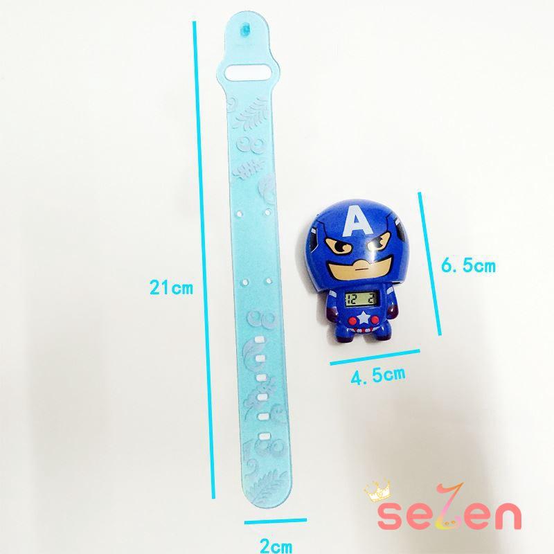 Đồng hồ nhựa hình siêu anh hùng xinh xắn dành cho các bé | BigBuy360 - bigbuy360.vn